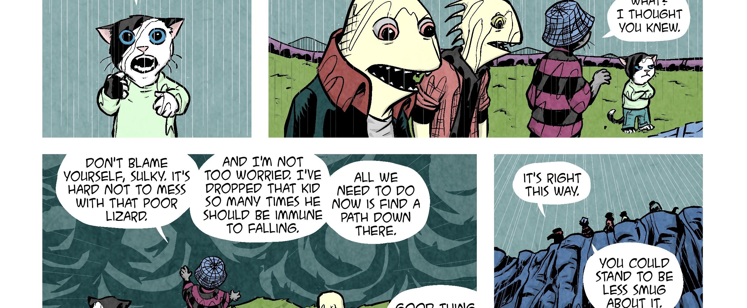 Pipeline Lizards - Episode 98, Page 1: Chapter 5 - 4