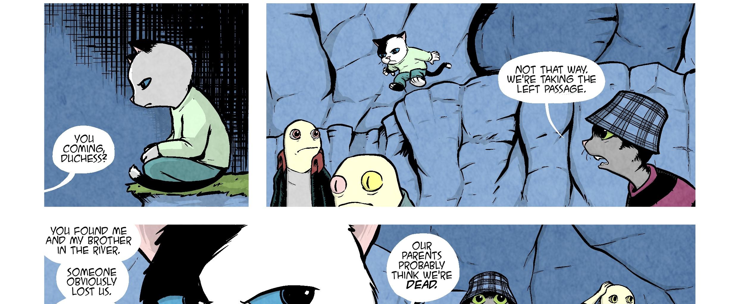 Pipeline Lizards - Episode 101, Page 1: Chapter 5 - 7