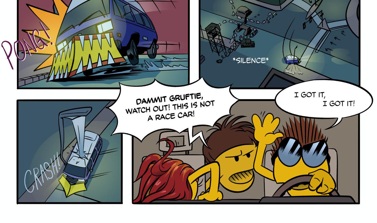 Team 4Pac - Episode 8, Page 1: Drive-Thru, page 8