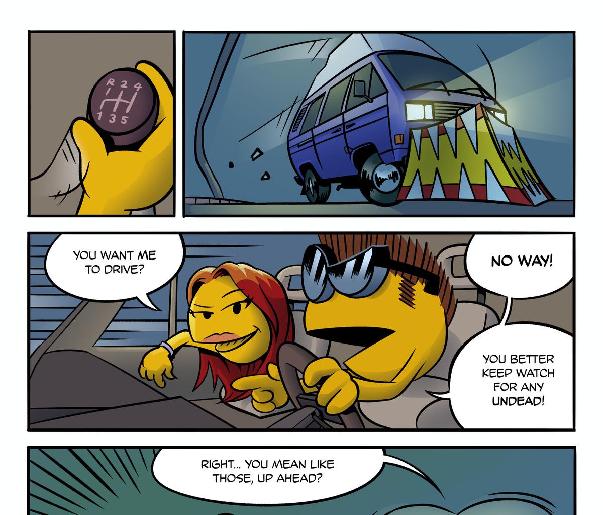 Team 4Pac - Episode 9, Page 1: Drive-Thru, page 9
