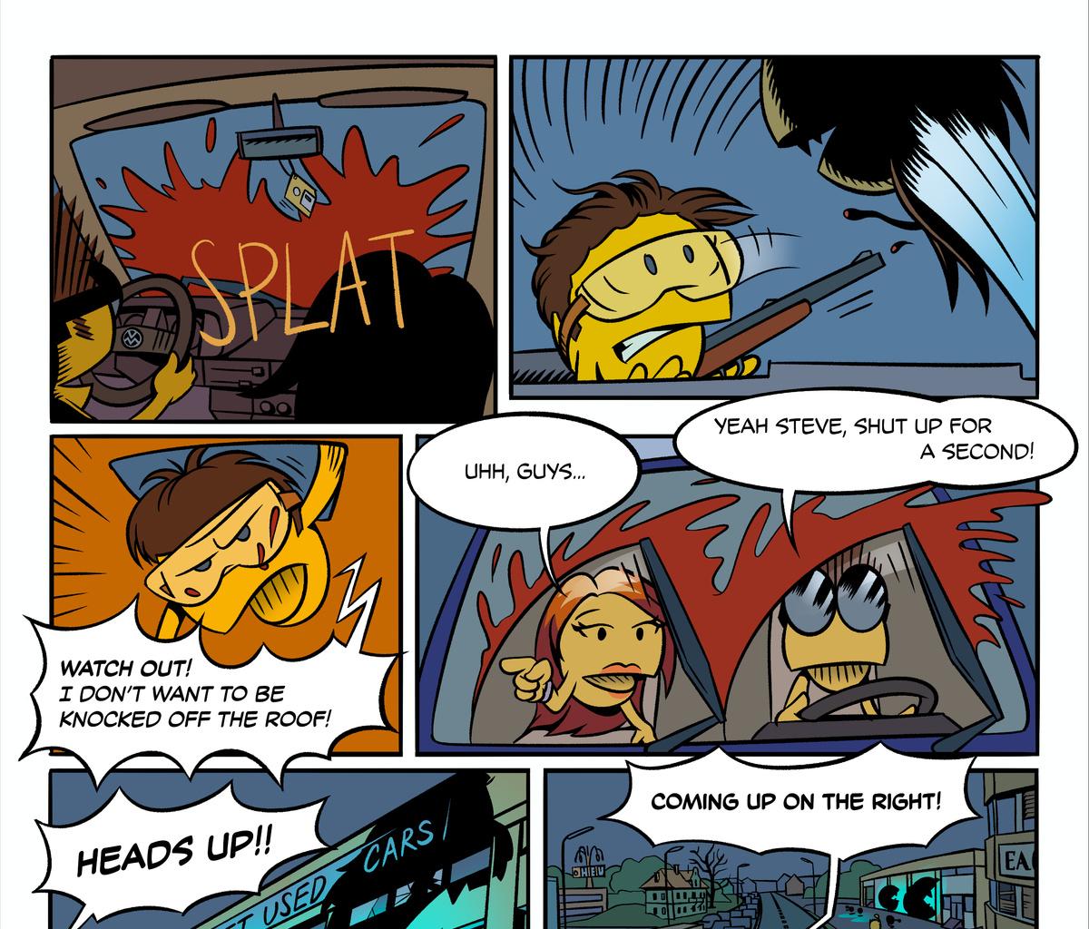 Team 4Pac - Episode 12, Page 1: Drive-Thru, page 12