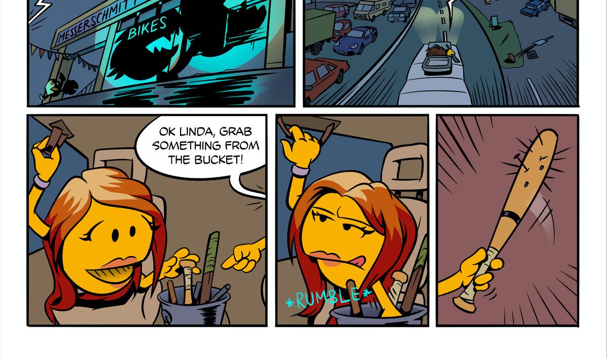 Team 4Pac - Episode 12, Page 1: Drive-Thru, page 12