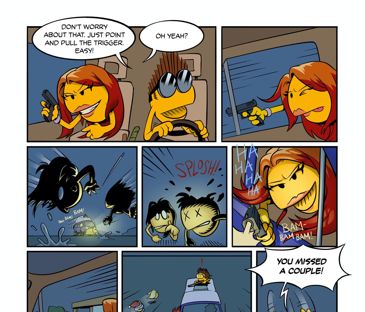 Team 4Pac - Episode 14, Page 1: Drive-Thru, page 14