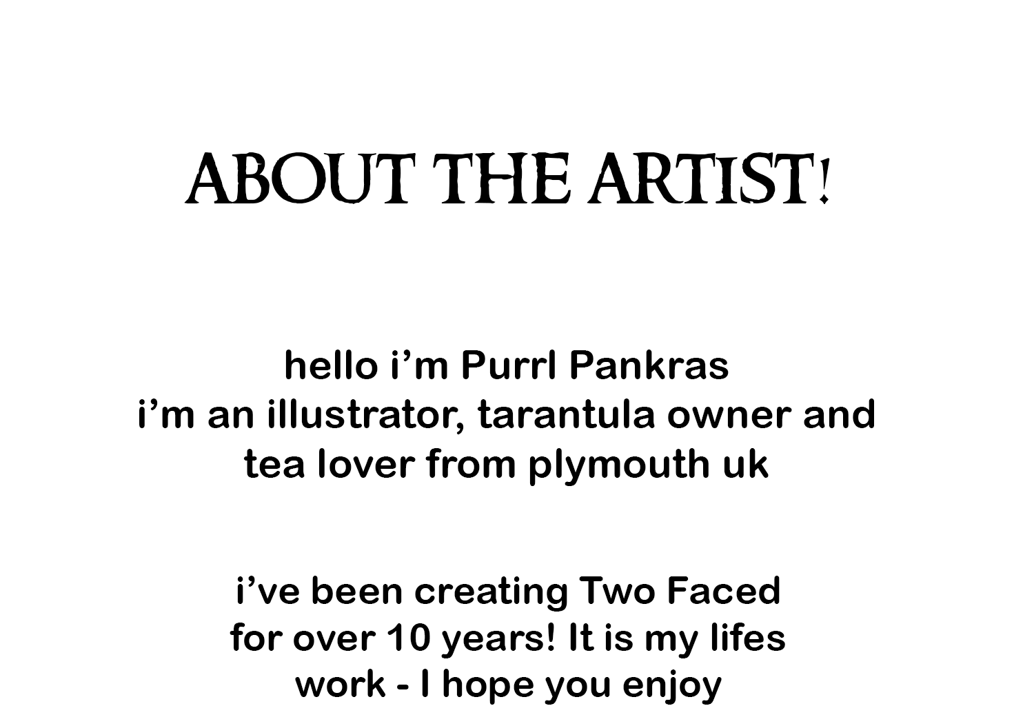 Two Faced - Episode 1, Page 1: TF1 1-30