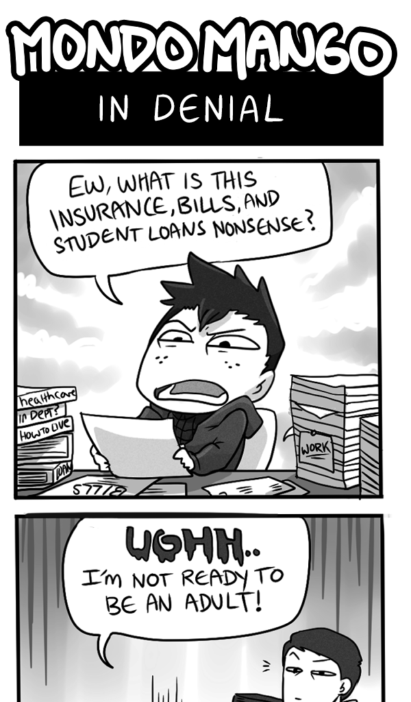 Mondo Mango - Episode 9, Page 1: In Denial