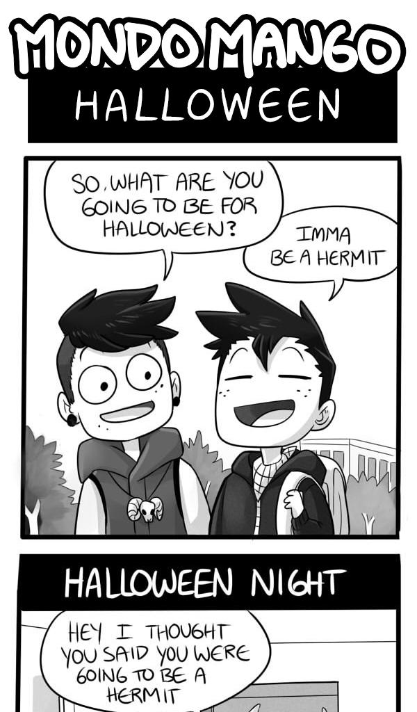 Mondo Mango - Episode 18, Page 1: Halloween