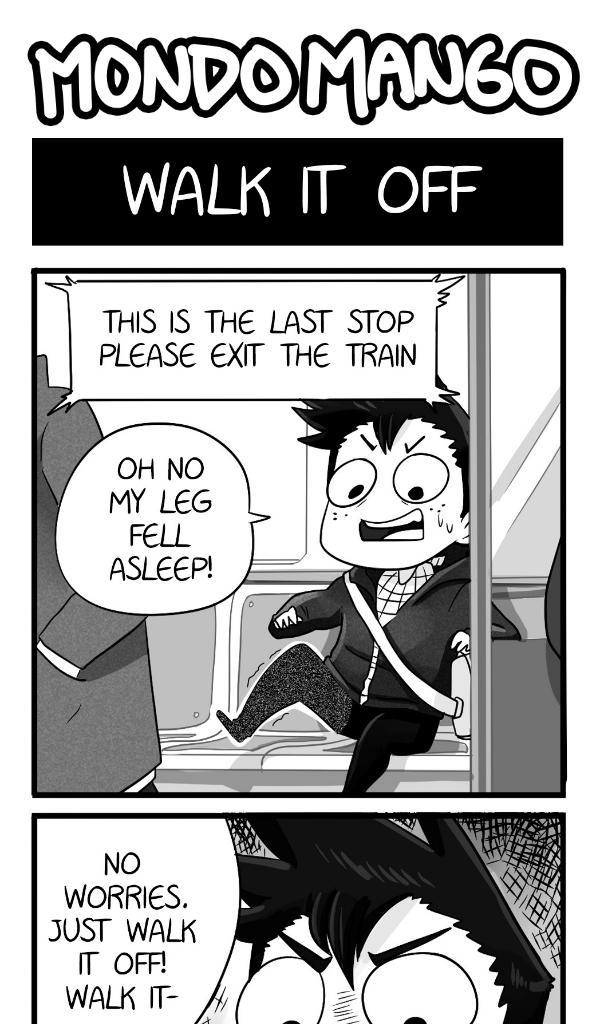 Mondo Mango - Episode 22, Page 1: Walk It Off