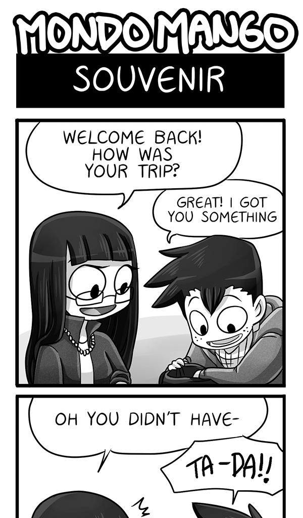 Mondo Mango - Episode 35, Page 1: Souvenir