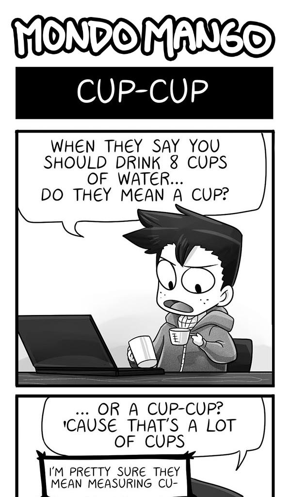 Mondo Mango - Episode 36, Page 1: Cup CUp