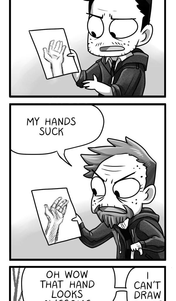 Mondo Mango - Episode 43, Page 1: Cant Draw Hands