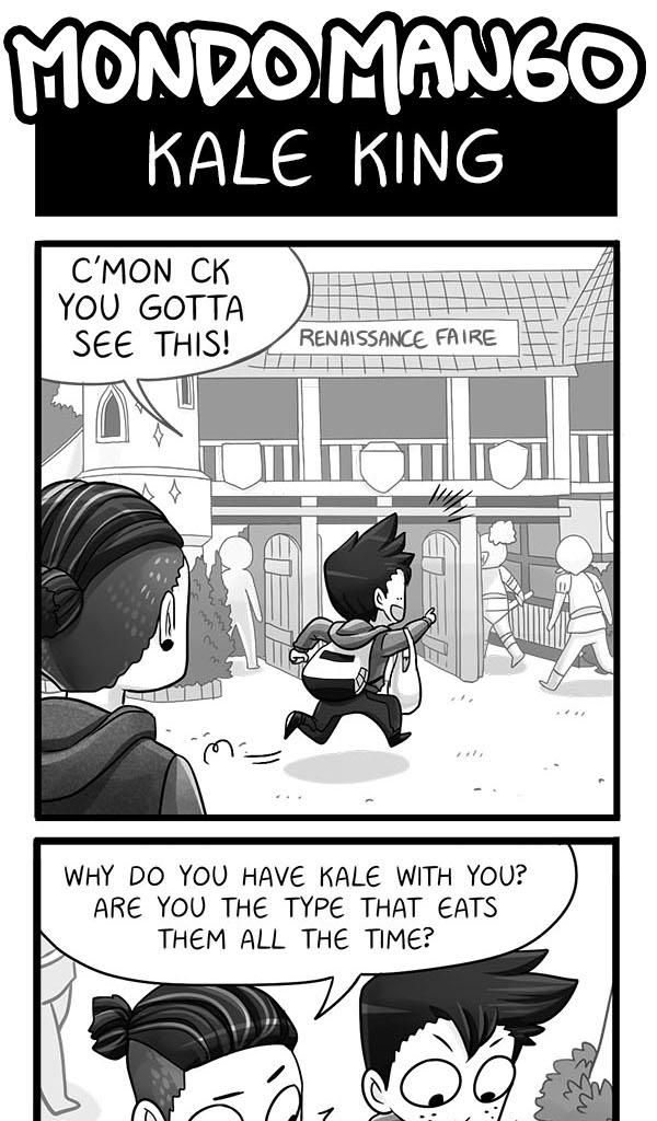 Mondo Mango - Episode 50, Page 1: Kale King