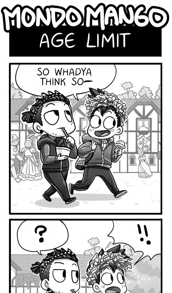 Mondo Mango - Episode 51, Page 1: Age Limit