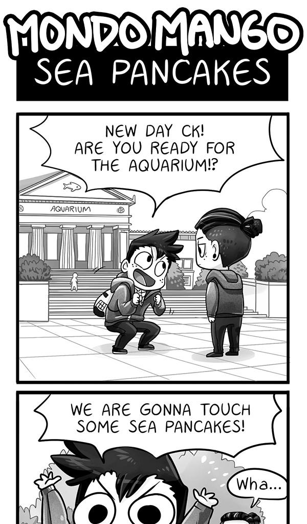 Mondo Mango - Episode 53, Page 1: Sea Pancakes