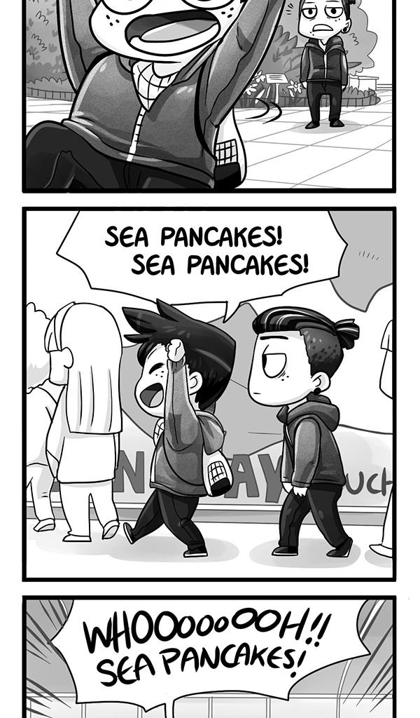 Mondo Mango - Episode 53, Page 1: Sea Pancakes