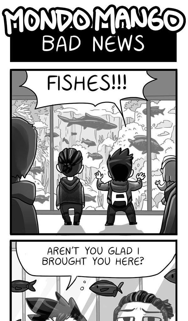 Mondo Mango - Episode 55, Page 1: Bad News