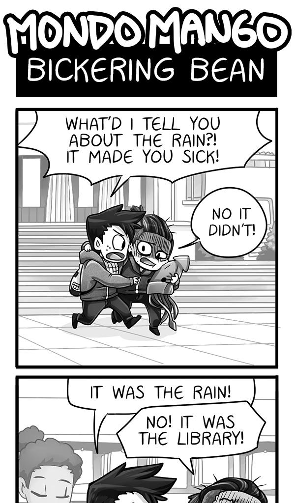 Mondo Mango - Episode 56, Page 1: Bickering Bean