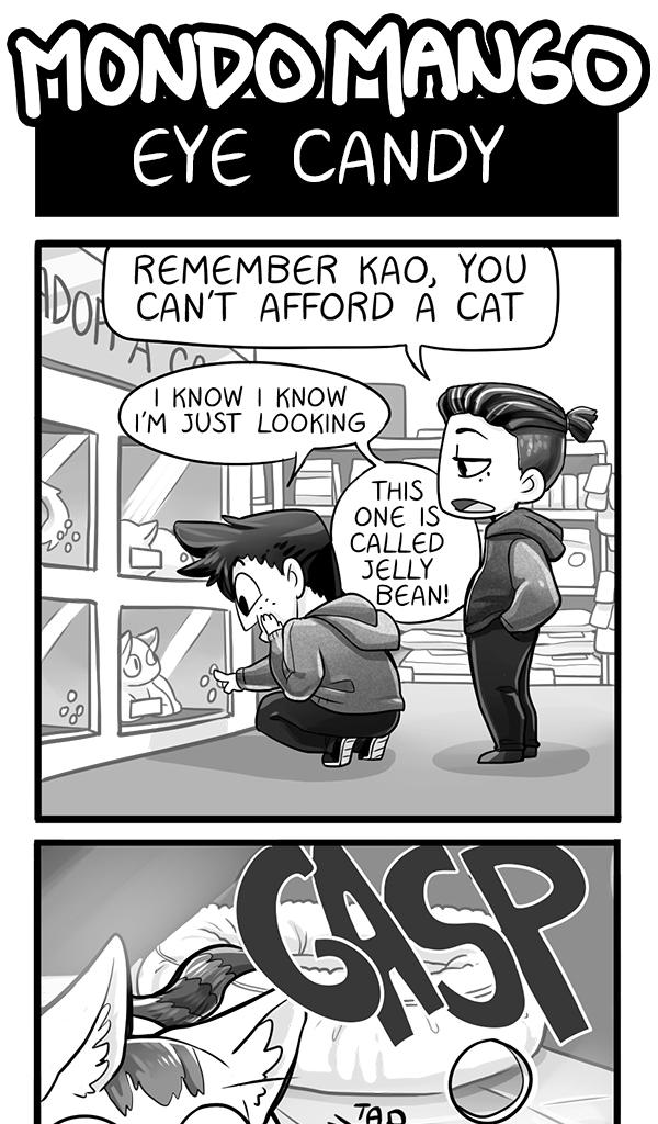 Mondo Mango - Episode 62, Page 1: Eye Candy
