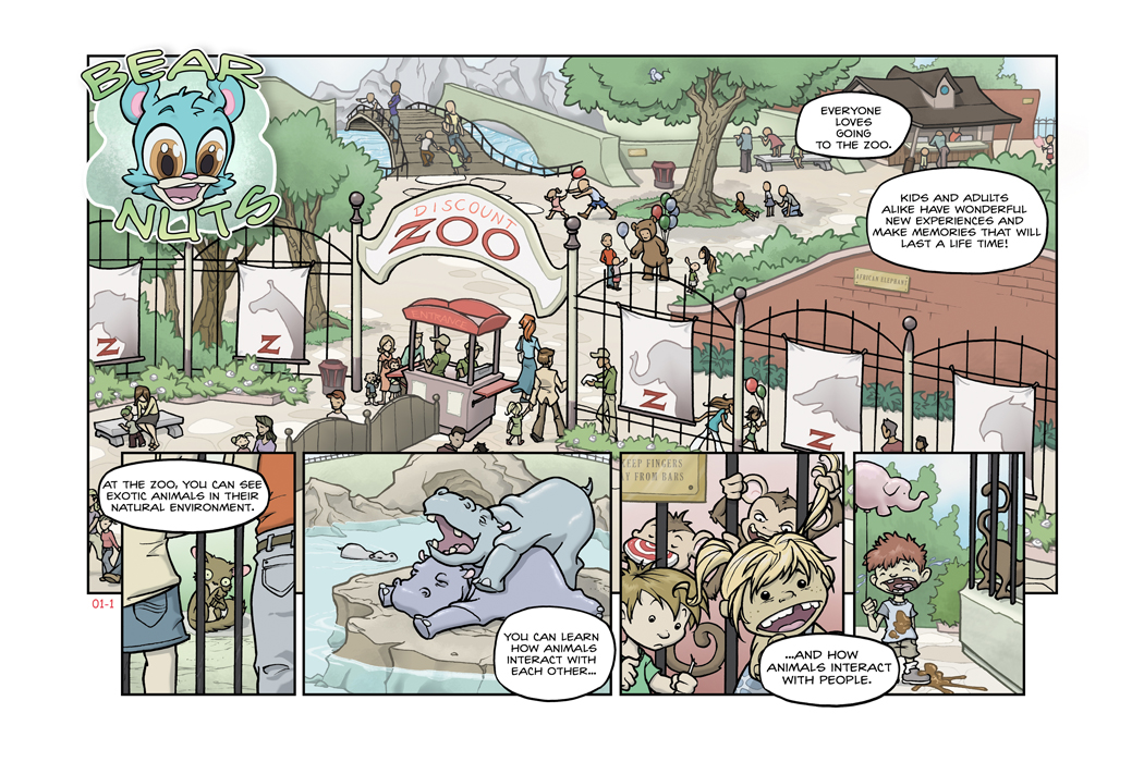 Bear Nuts - Episode 1, Page 1: Bear Nuts: It Begins...