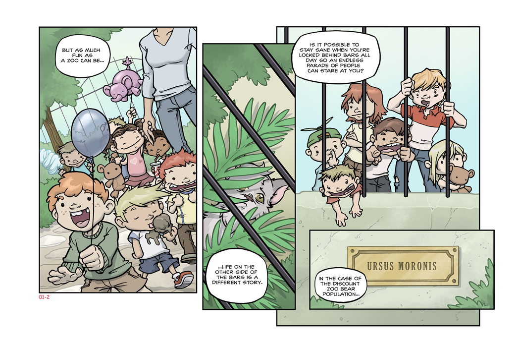 Bear Nuts - Episode 1, Page 2: Bear Nuts: It Begins...