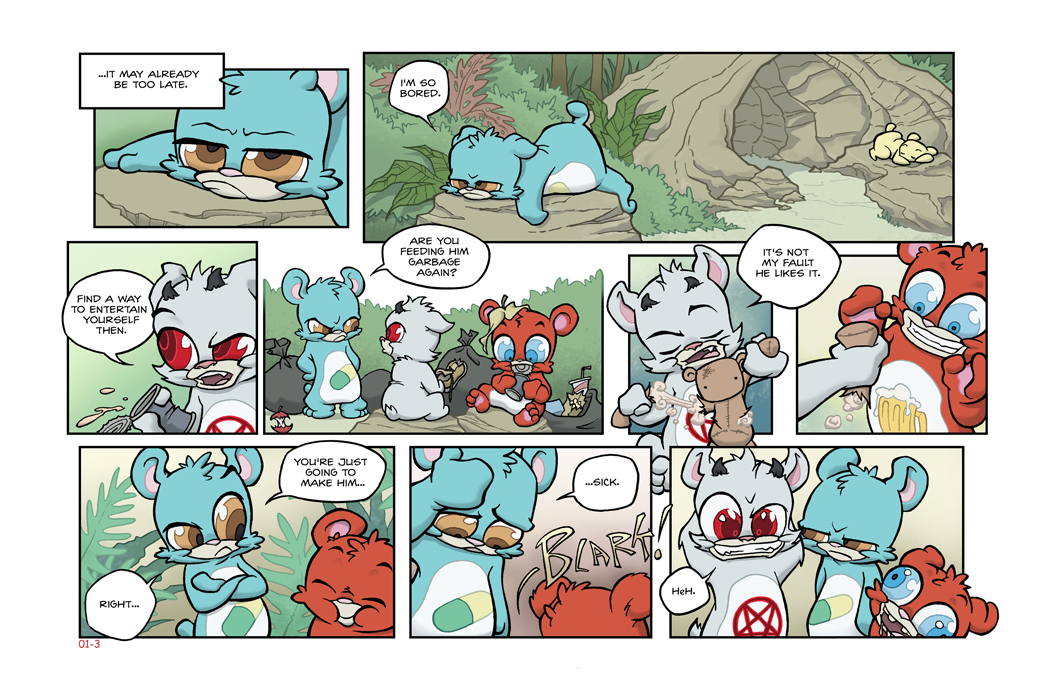 Bear Nuts - Episode 1, Page 3: Bear Nuts: It Begins...