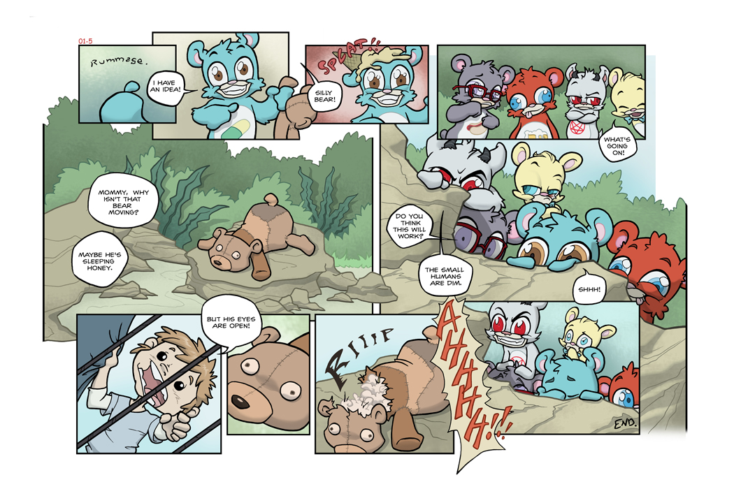 Bear Nuts - Episode 1, Page 5: Bear Nuts: It Begins...