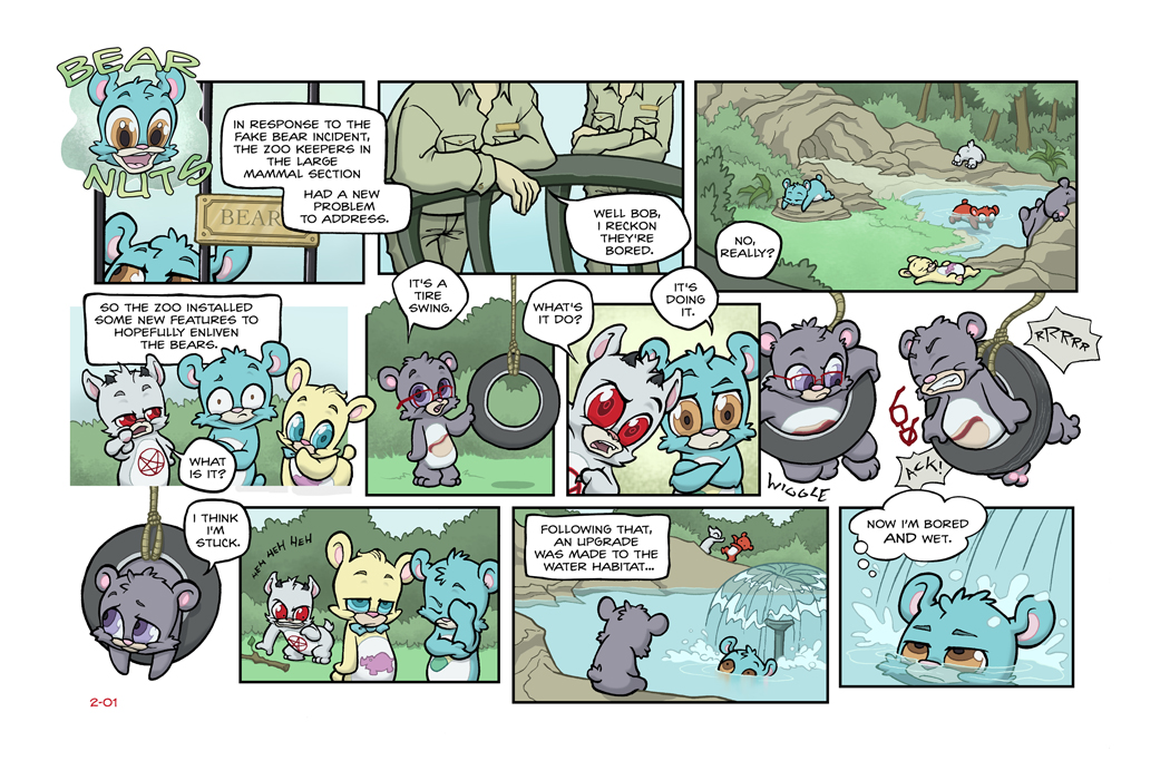 Bear Nuts - Episode 1, Page 6: Bear Nuts: It Begins...