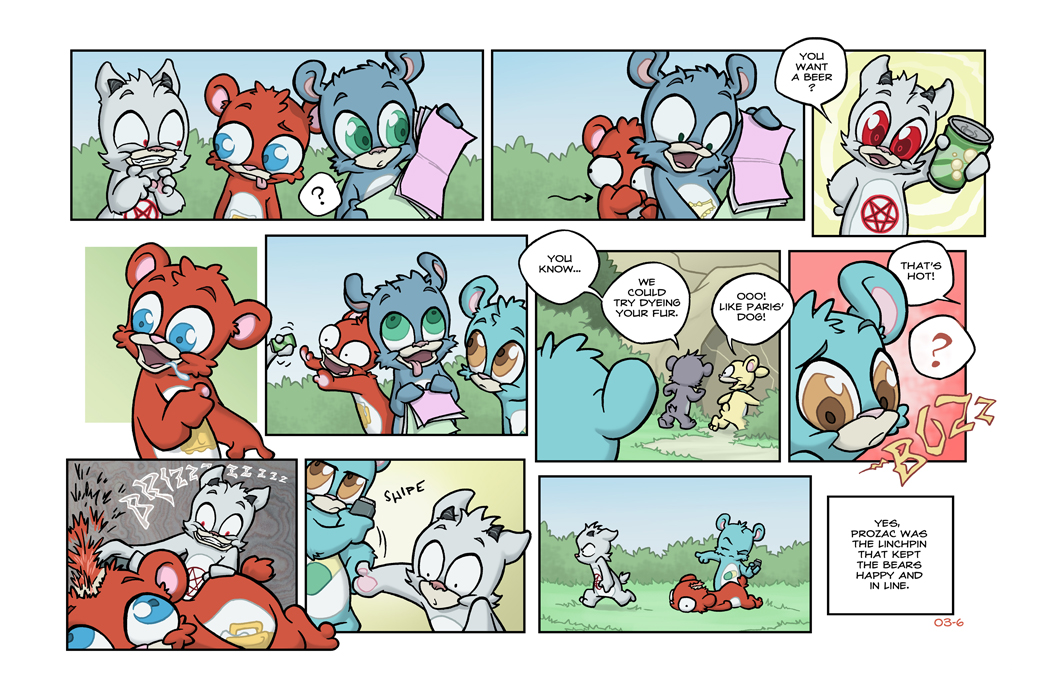 Bear Nuts - Episode 2, Page 6: The Origin of Prozac