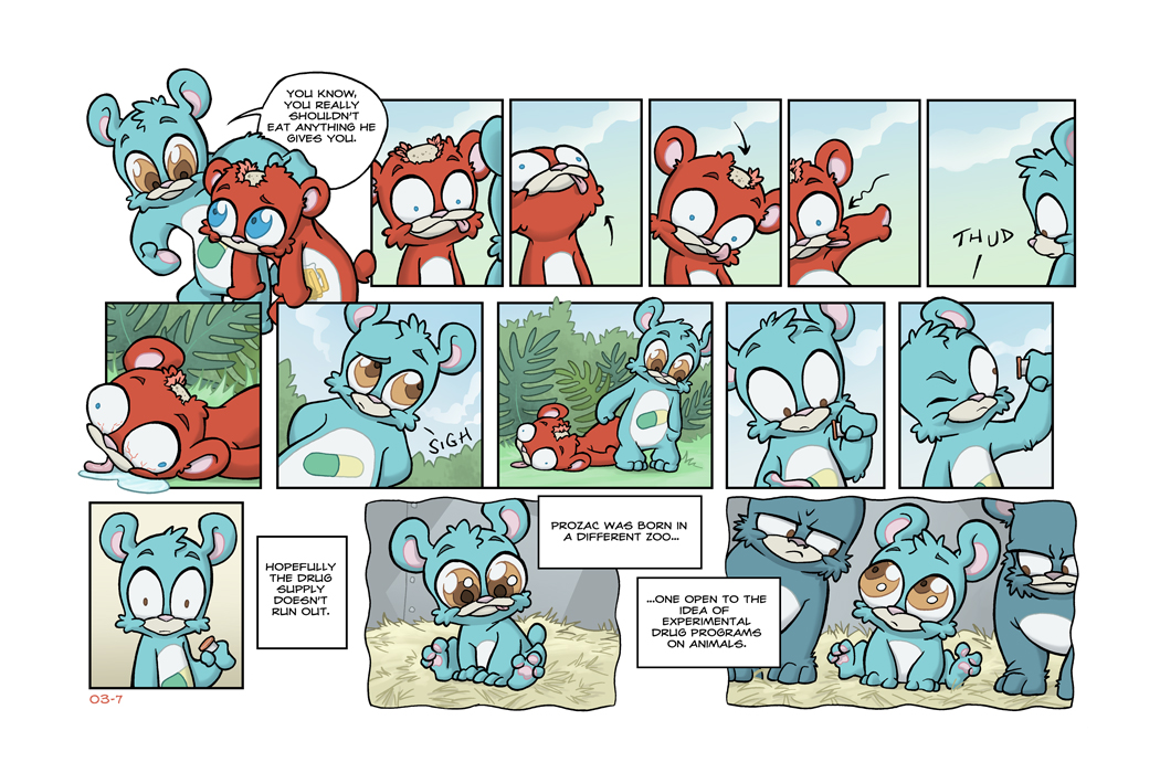 Bear Nuts - Episode 2, Page 7: The Origin of Prozac