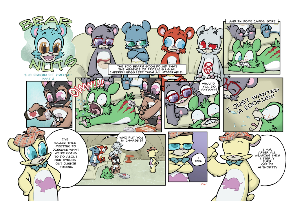 Bear Nuts - Episode 2, Page 12: The Origin of Prozac