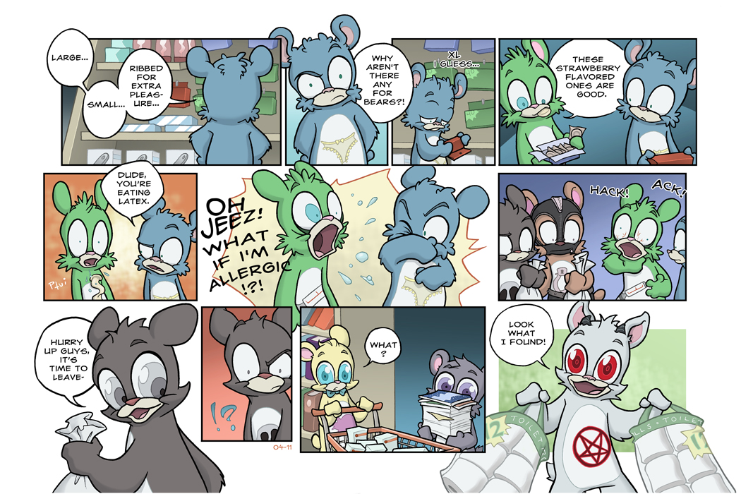 Bear Nuts - Episode 2, Page 22: The Origin of Prozac