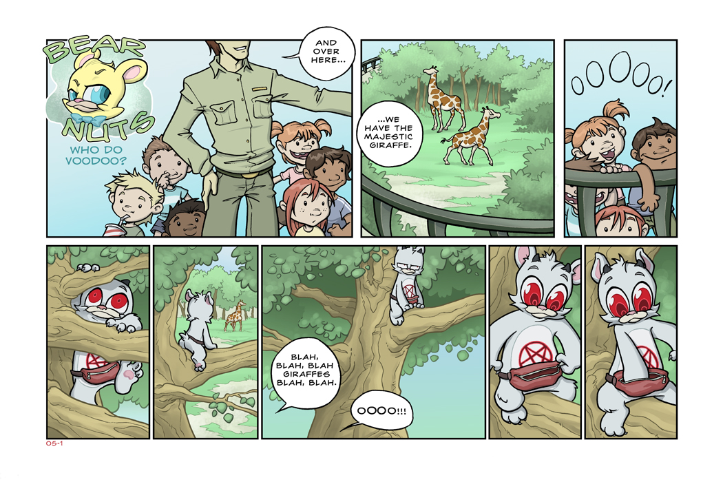 Bear Nuts - Episode 3, Page 1: Who Do Voodoo?