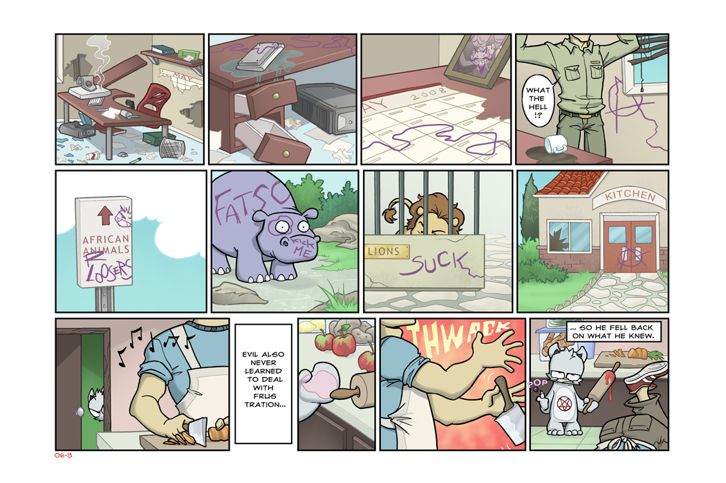 Bear Nuts - Episode 4, Page 3: Evil Makes Amends...Sort of