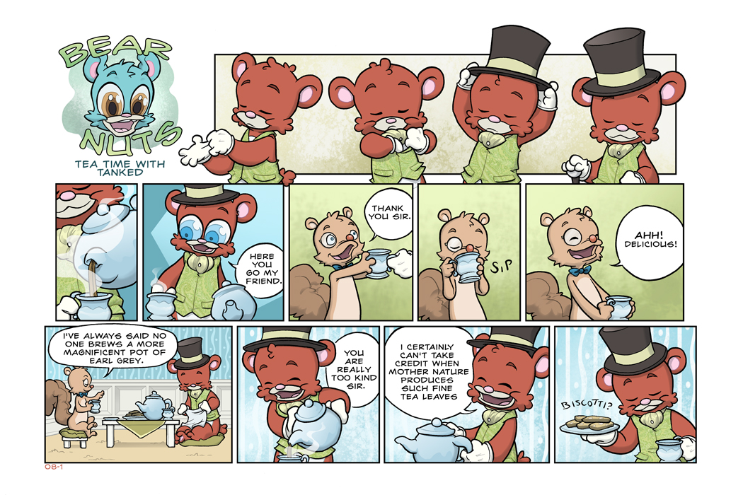 Bear Nuts - Episode 6, Page 1: Tea Time With Tanked