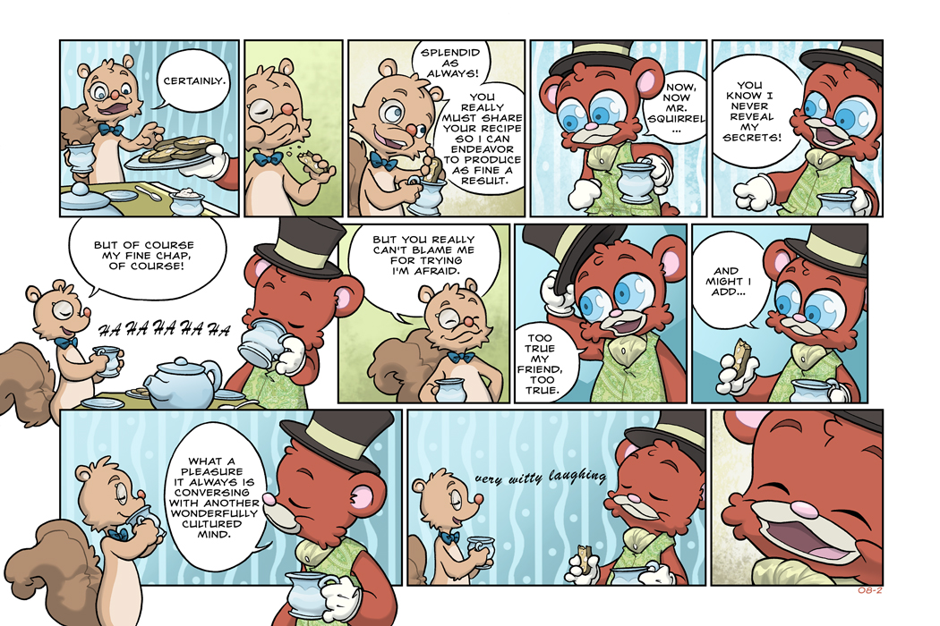 Bear Nuts - Episode 6, Page 2: Tea Time With Tanked