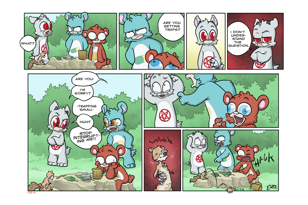 Bear Nuts - Episode 6, Page 4: Tea Time With Tanked