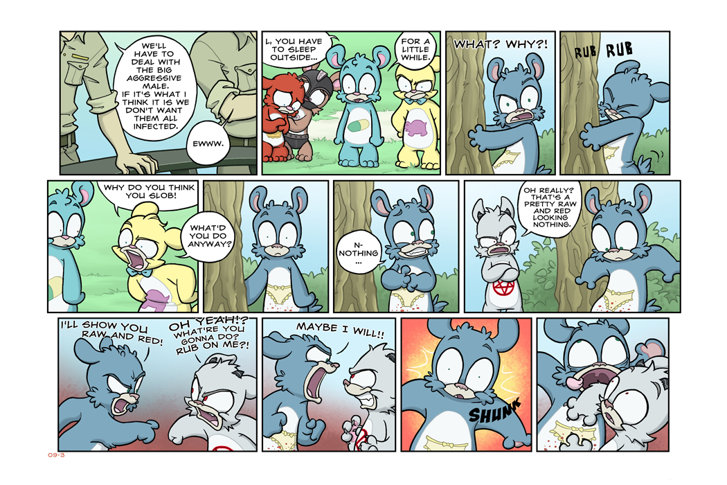 Bear Nuts - Episode 7, Page 3: The Itch