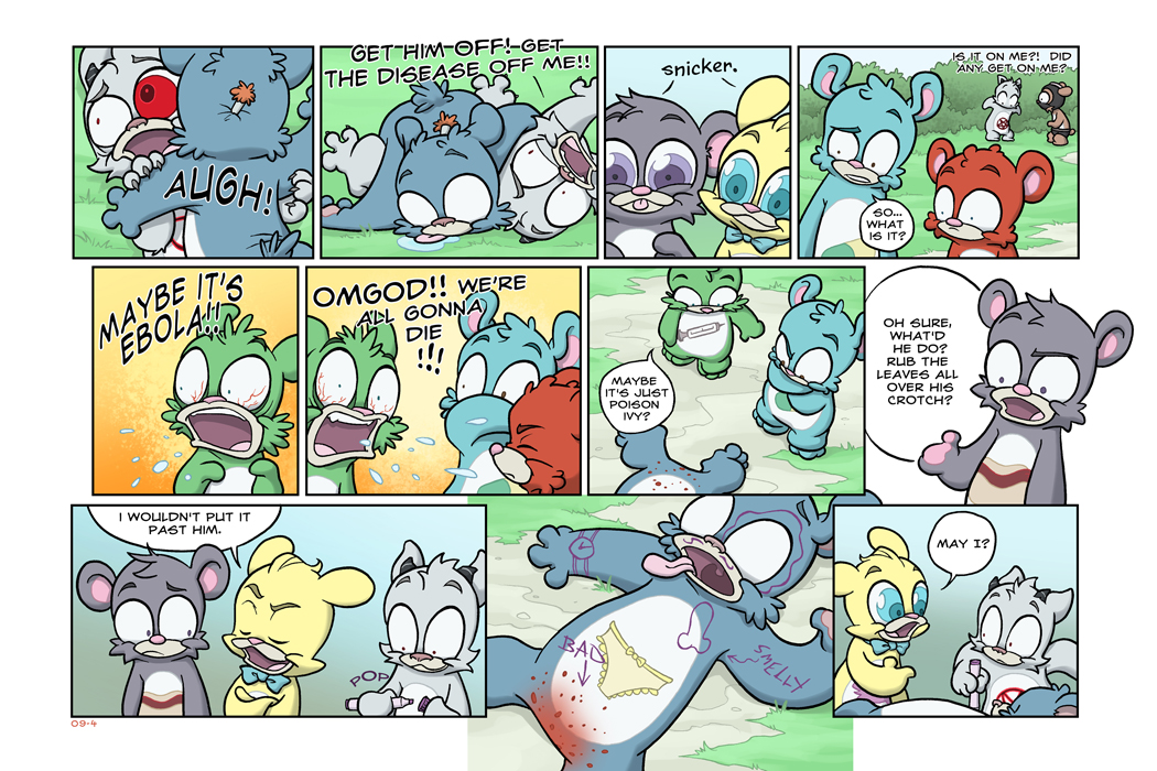 Bear Nuts - Episode 7, Page 4: The Itch