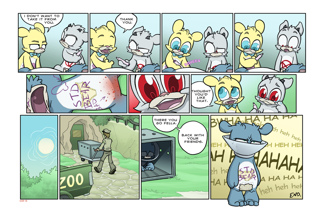 Bear Nuts - Episode 7, Page 5: The Itch