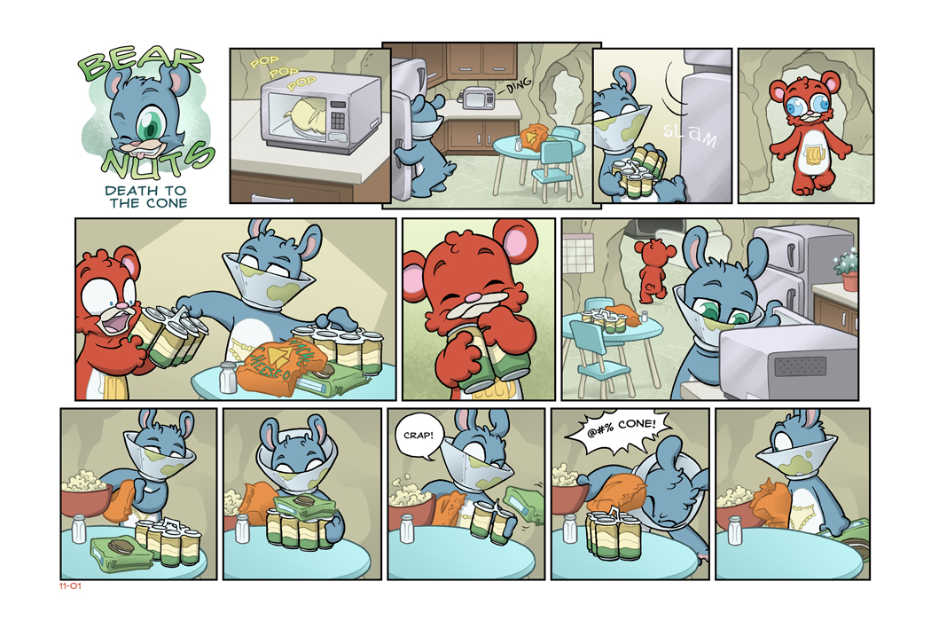 Bear Nuts - Episode 9, Page 1: Death to the Cone