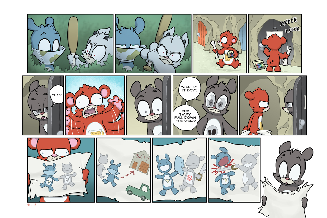 Bear Nuts - Episode 9, Page 4: Death to the Cone