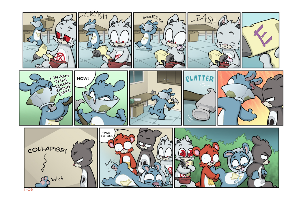 Bear Nuts - Episode 9, Page 6: Death to the Cone