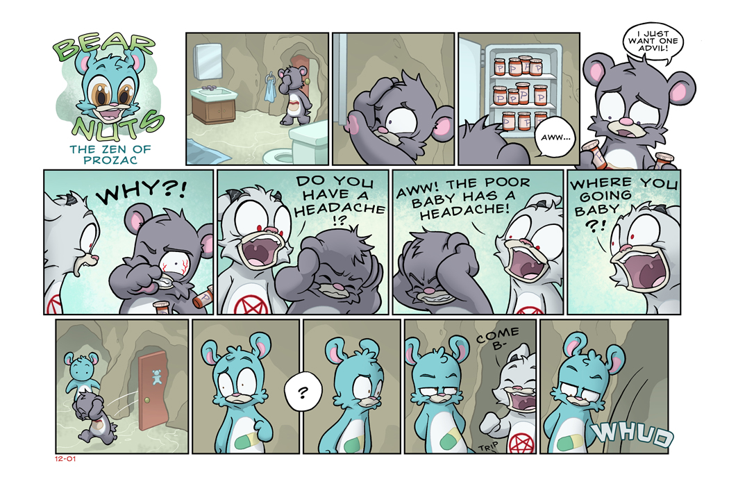Bear Nuts - Episode 10, Page 1: The Zen of Prozac