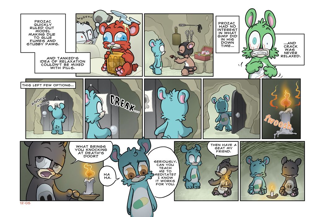 Bear Nuts - Episode 10, Page 5: The Zen of Prozac