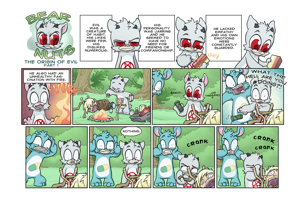 Bear Nuts - Episode 12, Page 1: The Origin of Evil