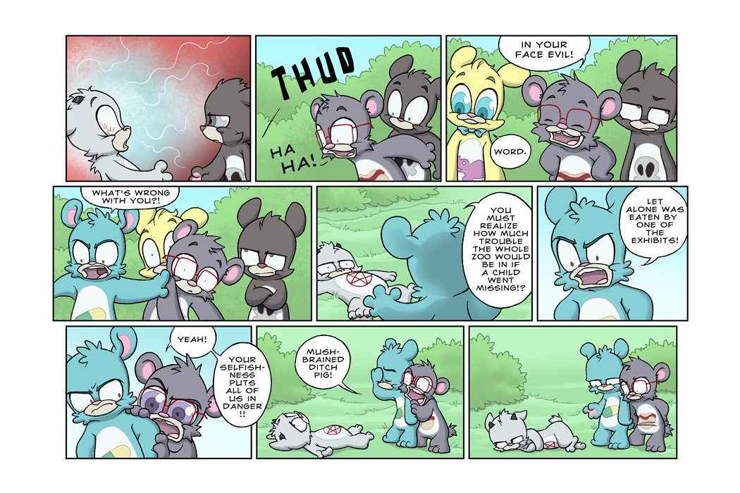 Bear Nuts - Episode 12, Page 3: The Origin of Evil