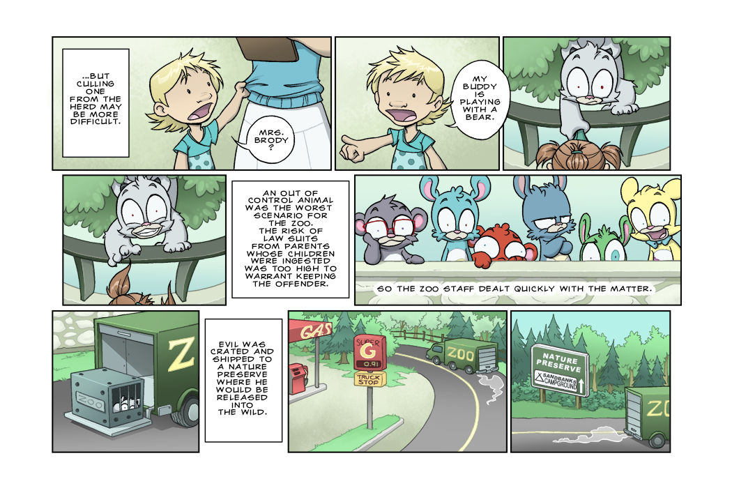 Bear Nuts - Episode 13, Page 5: The Origin of Evil Part 2