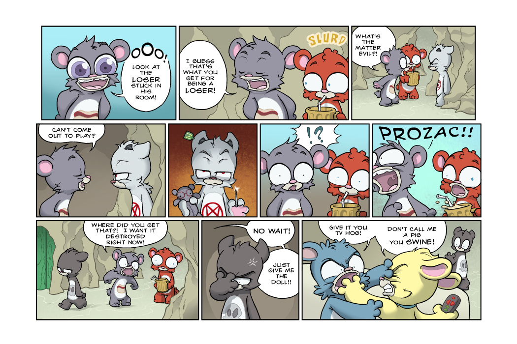 Bear Nuts - Episode 14, Page 3: Death Takes a Holiday (From Reality)