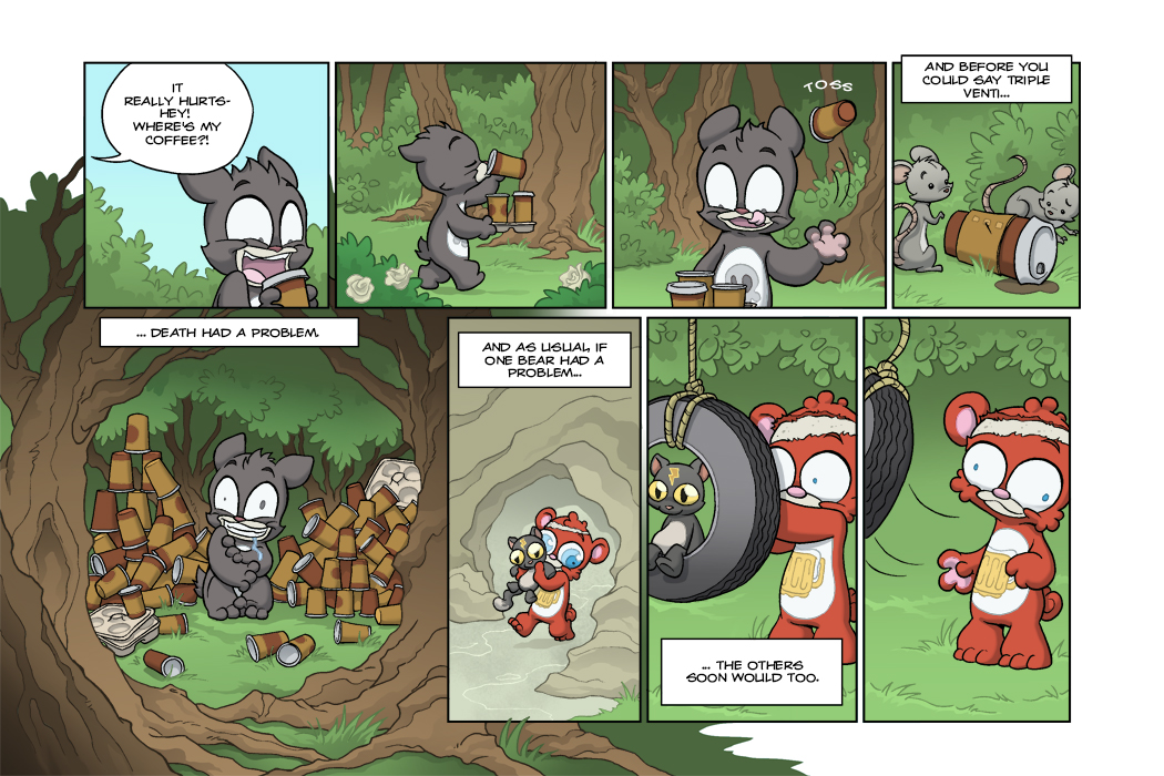 Bear Nuts - Episode 14, Page 10: Death Takes a Holiday (From Reality)