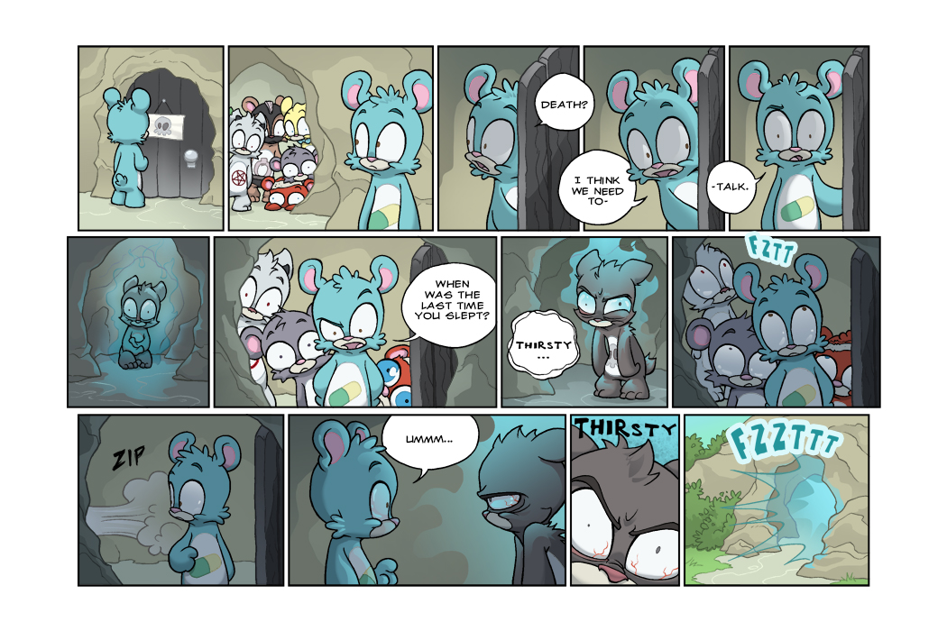 Bear Nuts - Episode 14, Page 14: Death Takes a Holiday (From Reality)