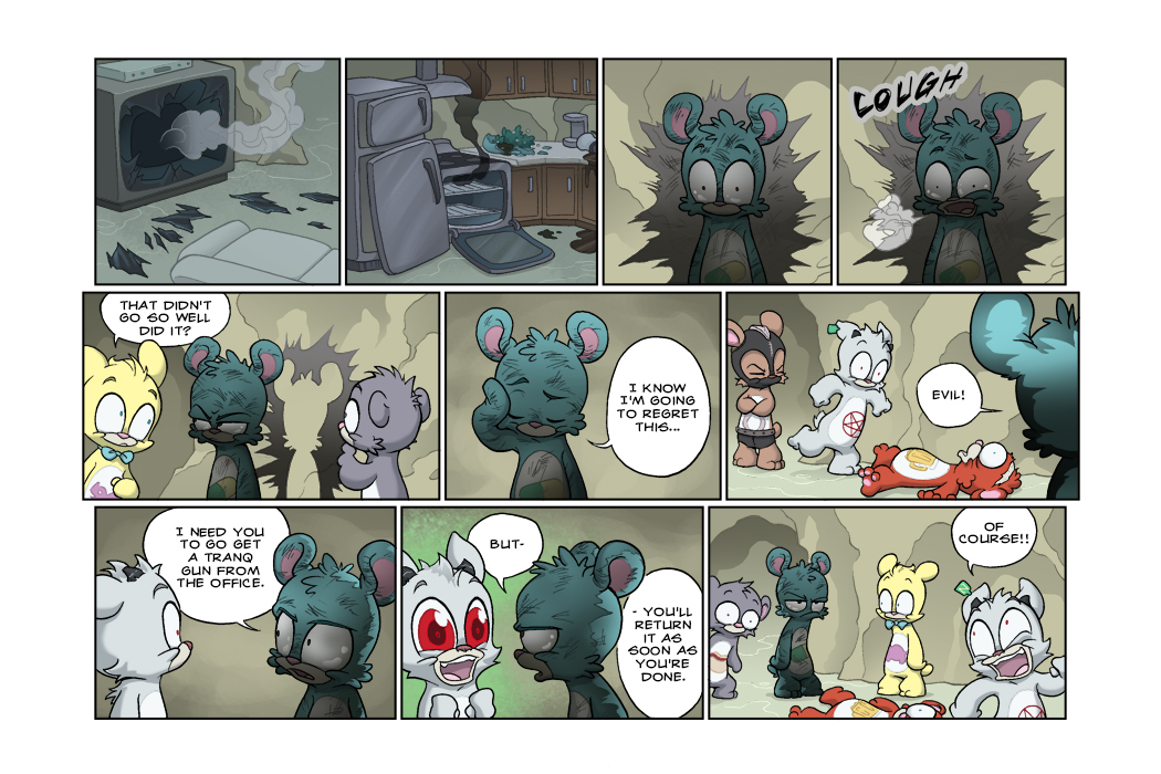 Bear Nuts - Episode 14, Page 15: Death Takes a Holiday (From Reality)